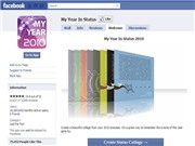 Bóng đá anh, ngoại hạng anh, lịch thi đấu euro 2012, Tổng kết năm 2010 trên Facebook với ứng dụng “cực độc”